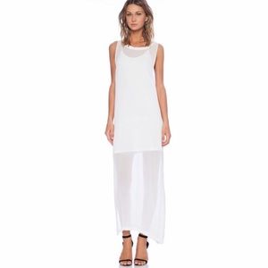 DAD'S SHIRTDRESS SHEER TOP